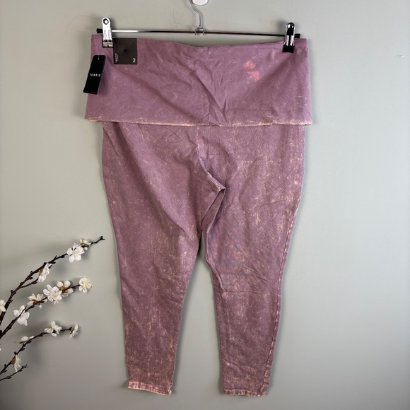 Torrid Premium Foldover Legging NWT Size 2X & 3X - Picture 4 of 5